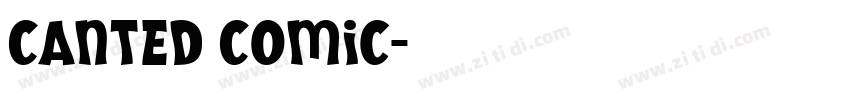 Canted Comic字体转换